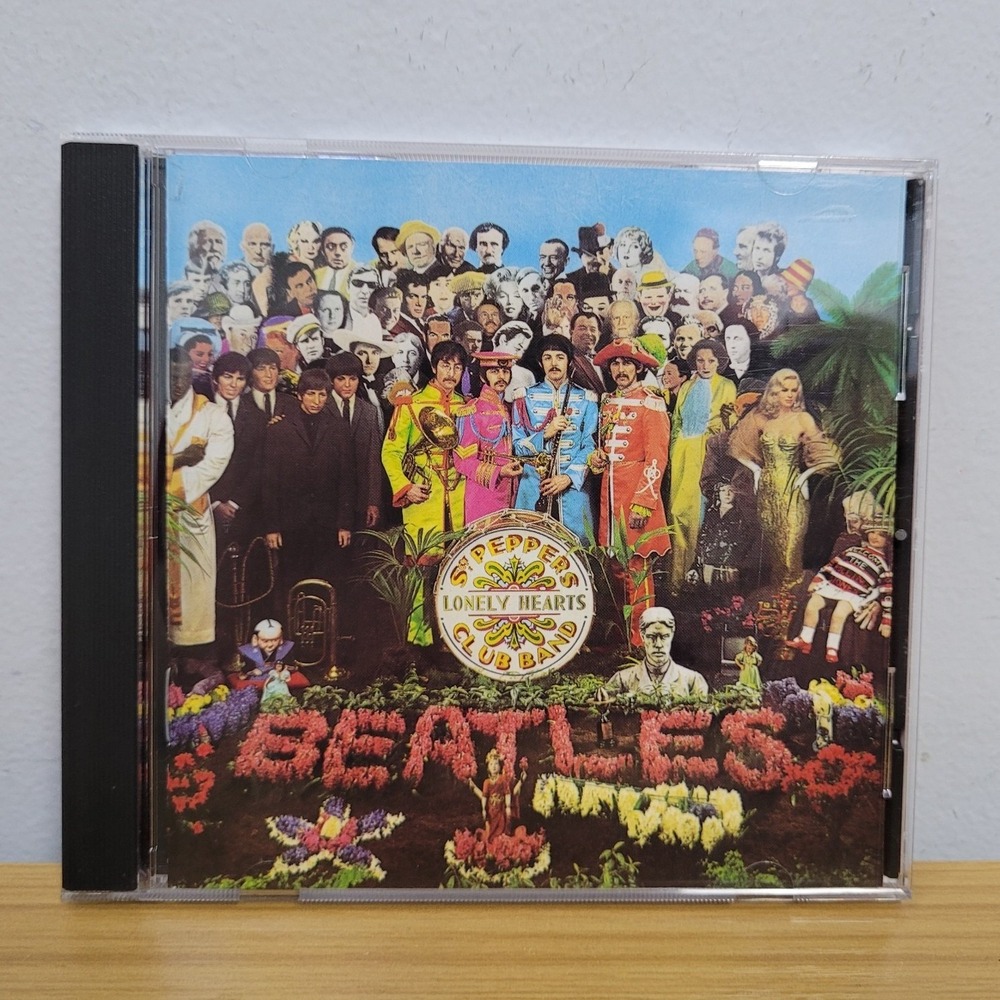 Sgt Pepper's Lonely Hearts Club Band Beatles (CD, 1987, Capitol) Play Tested